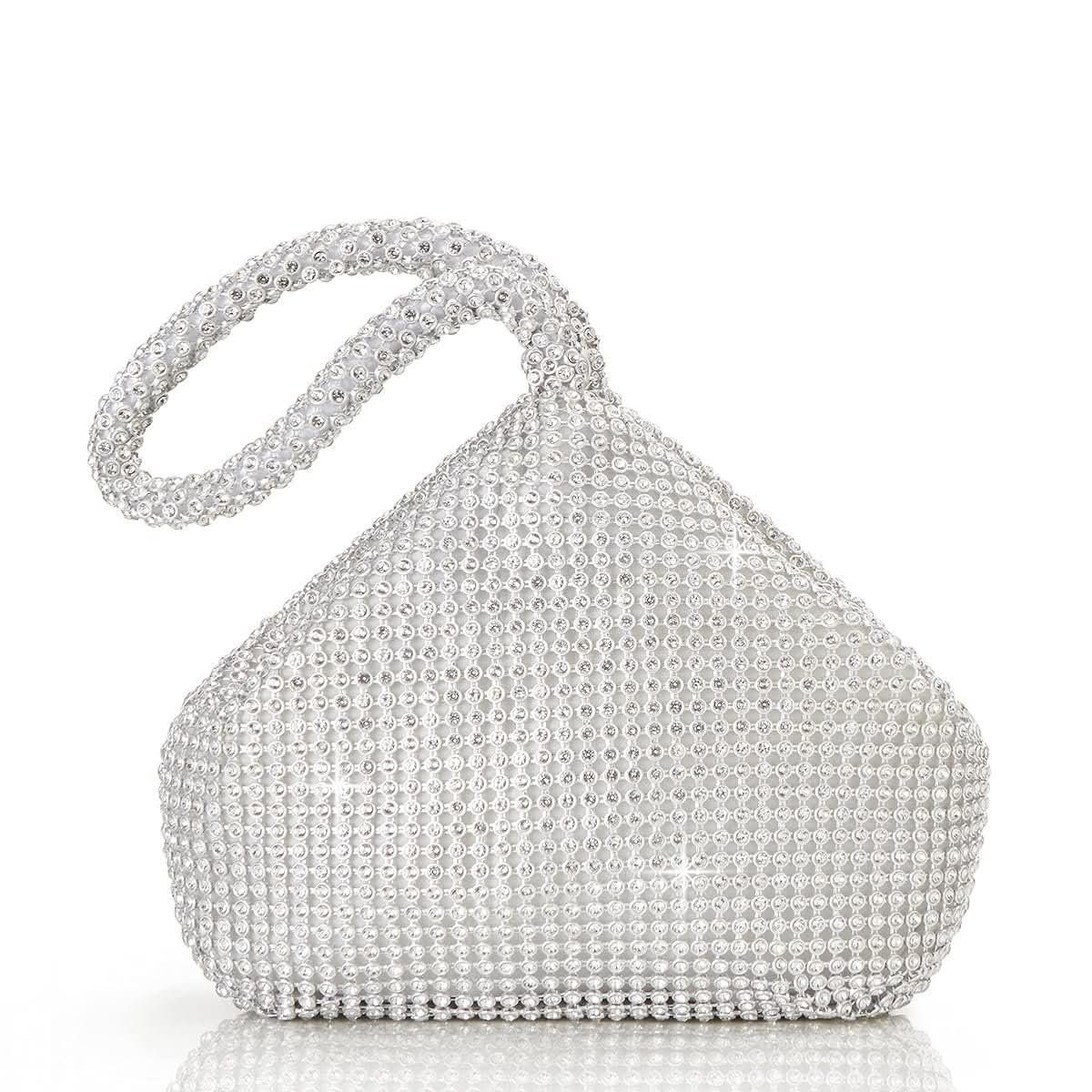 Moslyn 1920s Gatsby beaded evening clutch bag